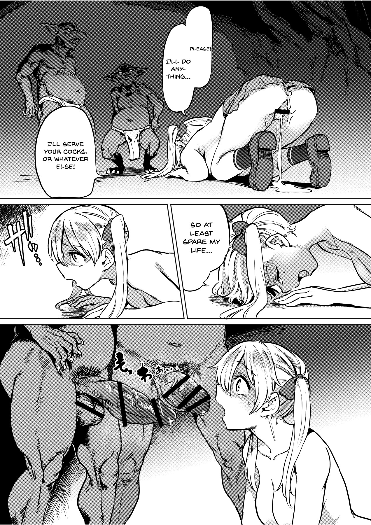 Hentai Manga Comic-Goblin x Schoolgirls x Collapse Cheeky Gal Edition-Read-21